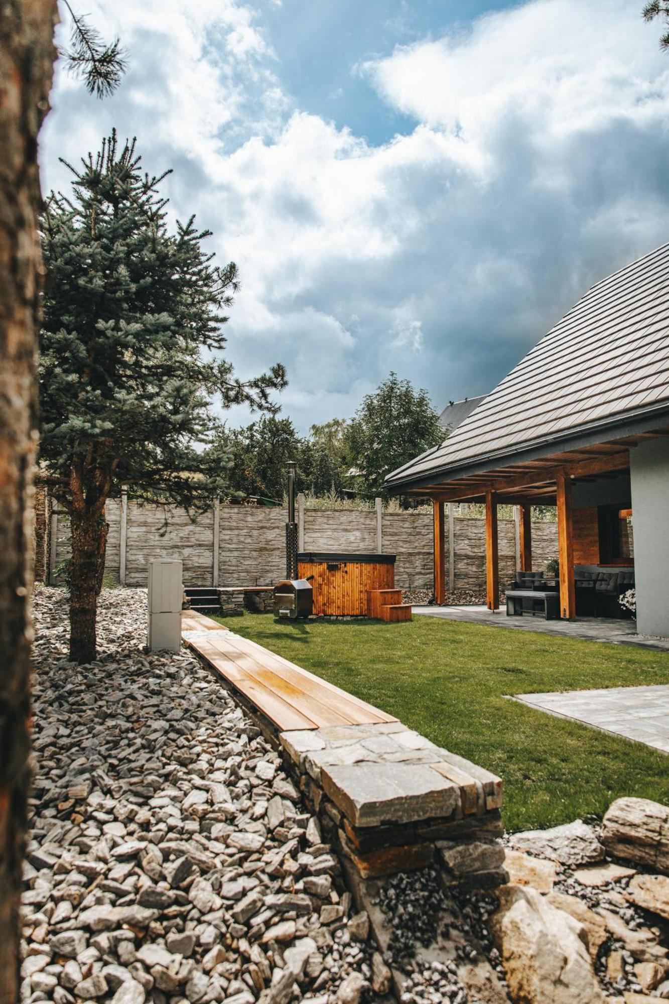 Skrzaci Zakatek - Domek Z Prywatna Balia Z Jacuzzi Stronie Slaskie Exterior foto